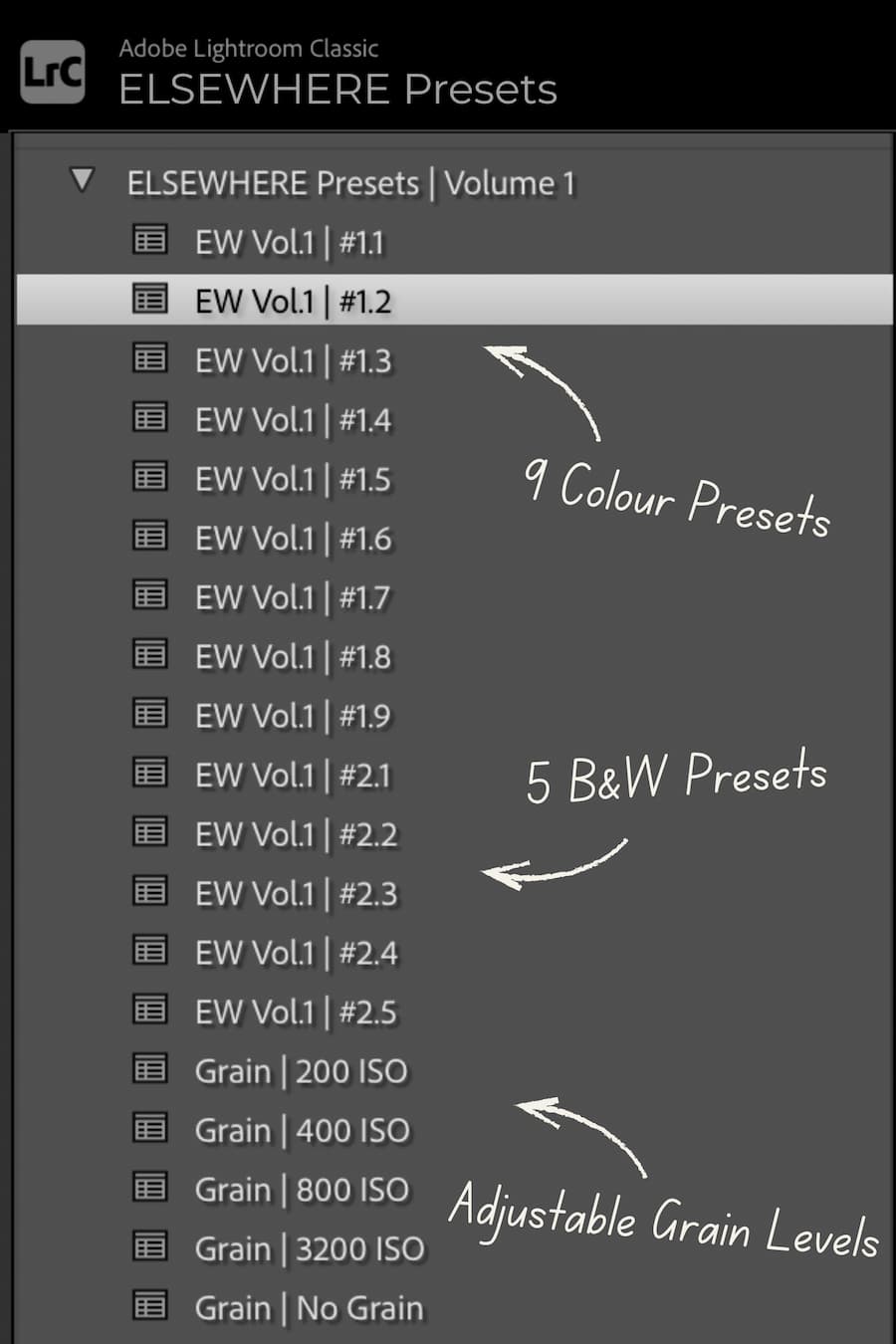 ELSEWHERE Presets | Volume One